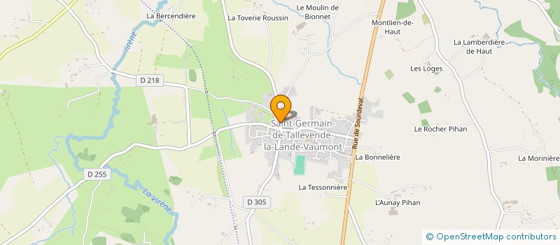 localisation de l'entreprise PROFESSEUR TRUCK à VIRE-NORMANDIE