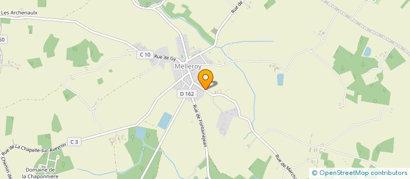 localisation de l'entreprise PROFESSEURE TOURNESOL à MELLEROY