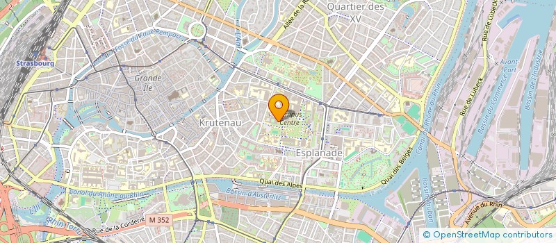 localisation de l'entreprise PROFESSEURS DE MATHEMATIQUES DE L'ACADEMIE DE STRASBOURG (ASSOCIATION REGIONALE DES...)  STRASBOURG