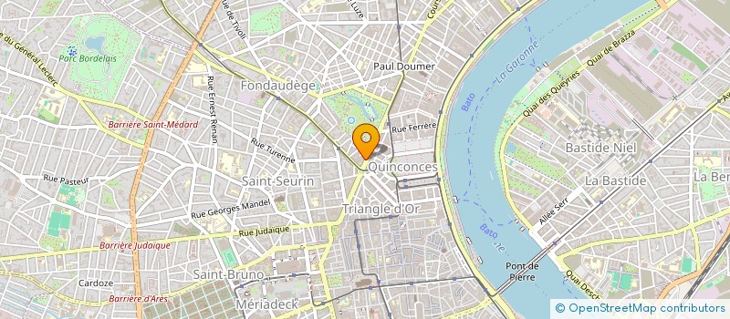 localisation de l'entreprise PROFESSIONAL ASSOCIATION OF SPACE INSTRUCTORS  BORDEAUX