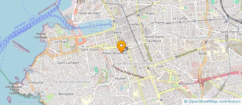 localisation de l'entreprise PROFESSIONAL STORE à MARSEILLE