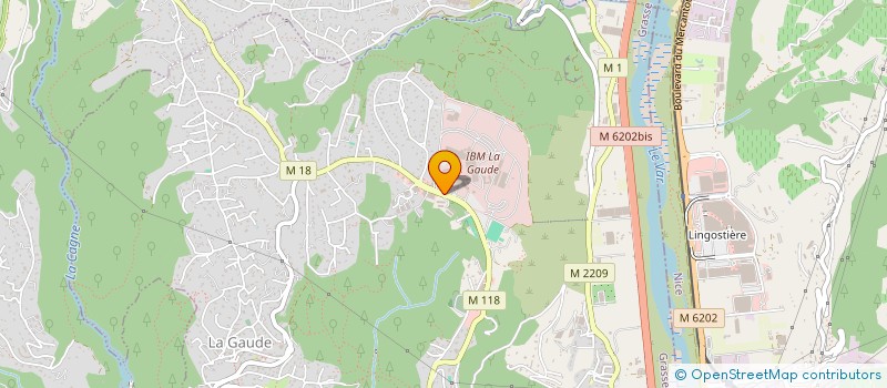 localisation de l'entreprise PROFESSIONNAL NAILS DISTRIBUTION  LA GAUDE