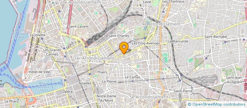 localisation de l'entreprise PROFESSIONNELS SERVICES à MARSEILLE