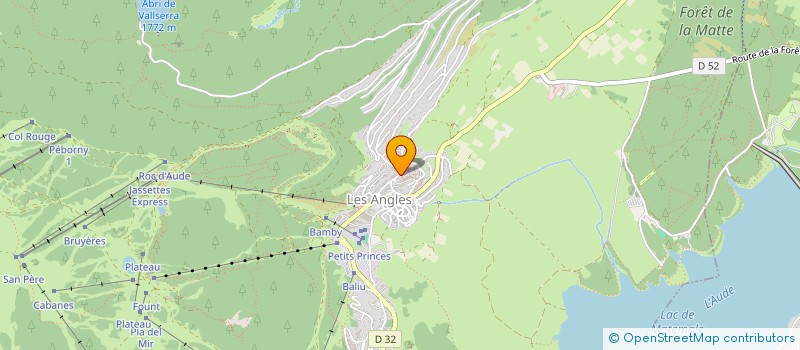 localisation de l'entreprise PROFESSIONNELS URGENCE CERDAGNE CAPCIR à LES ANGLES