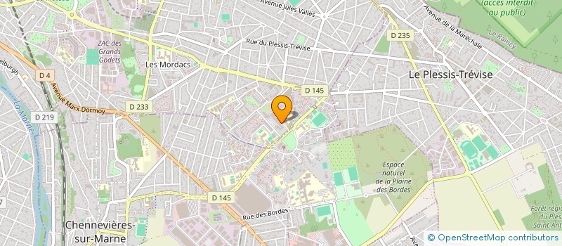 localisation de l'entreprise PROFESSIONS LIBERALES DEVELOPPEMENT à CHAMPIGNY-SUR-MARNE