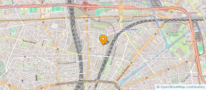 localisation de l'entreprise PROFESSIONS LIBERALES EXPERTISES ET OPTIMISATION-HANNA  PARIS