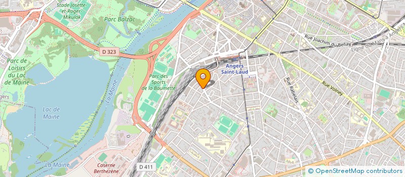 localisation de l'entreprise PROFFICINE INVESTISSEMENT  ANGERS