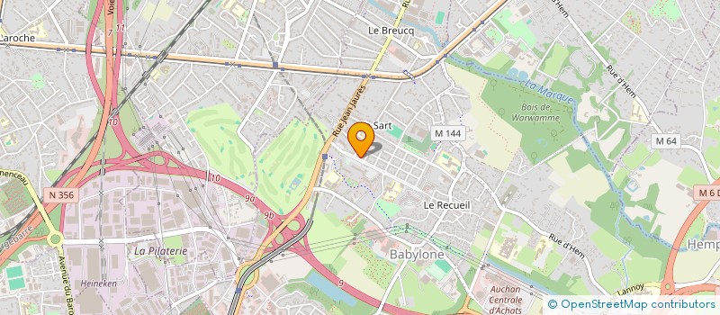 localisation de l'entreprise PROFFIT MARIVAL à VILLENEUVE D ASCQ