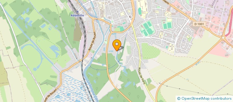 localisation de l'entreprise PROFFRANCE à ABBEVILLE