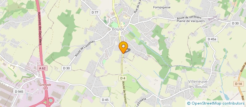 localisation de l'entreprise PROFIB  BOULOC