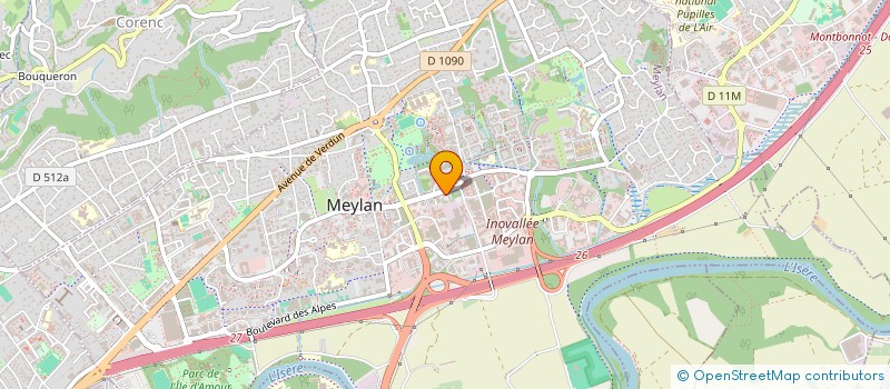localisation de l'entreprise PROFIL à MEYLAN
