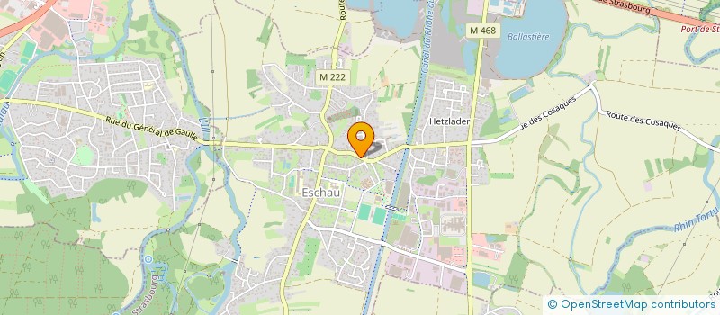 localisation de l'entreprise PROFIL à ESCHAU