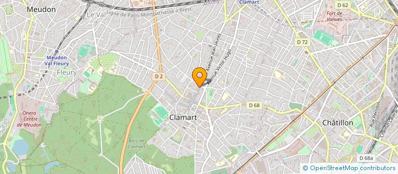 localisation de l'entreprise PROFIL à CLAMART