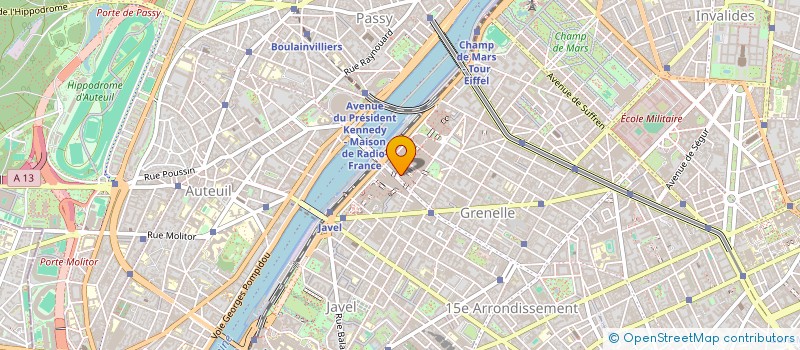 localisation de l'entreprise PROFIL ALPHA  PARIS