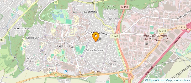localisation de l'entreprise PROFIL'ALU à ORSAY