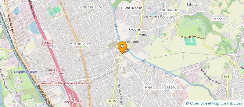localisation de l'entreprise PROFIL ALU à LAUNAGUET
