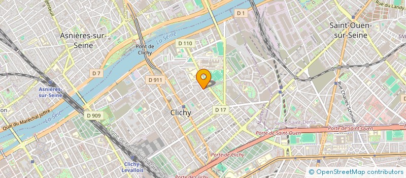 localisation de l'entreprise PROFIL ASSO à CLICHY