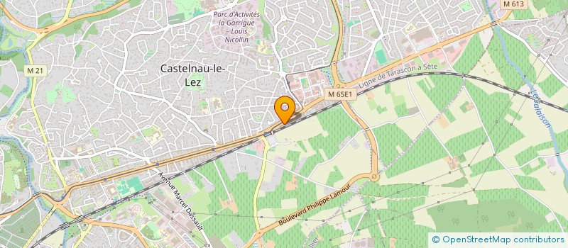 localisation de l'entreprise PROFIL AUTO à CASTELNAU-LE-LEZ