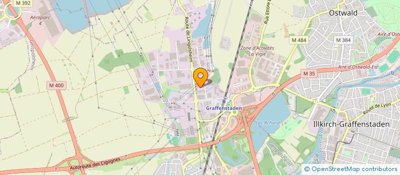 localisation de l'entreprise PROFIL AUTO à GEISPOLSHEIM