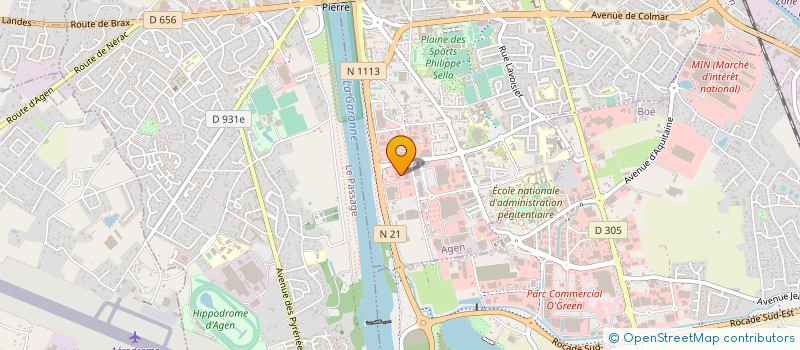 localisation de l'entreprise PROFIL BRODERIE  AGEN