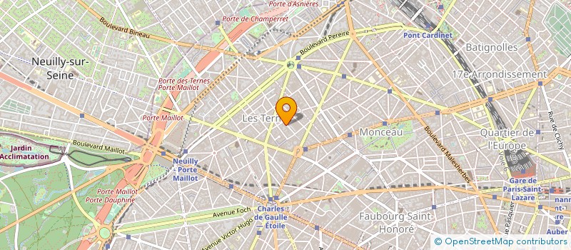 localisation de l'entreprise PROFIL BURO  PARIS