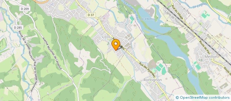 localisation de l'entreprise PROFIL CONTRE PROFIL  UZOS