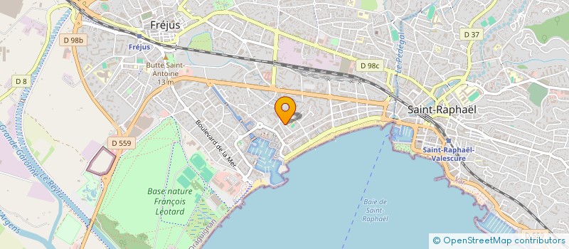 localisation de l'entreprise PROFIL EUROPE SARL à FREJUS