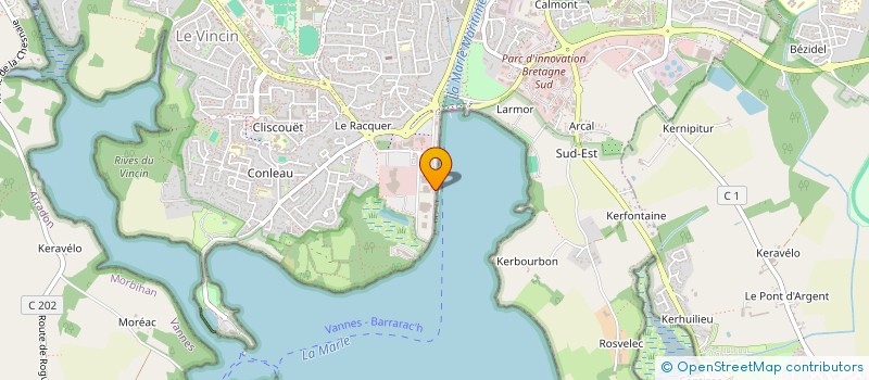 localisation de l'entreprise PROFIL EVENTS à VANNES