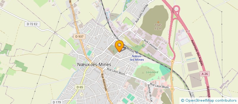 localisation de l'entreprise PROFIL-GARDE PLUS  NUX-LES-MINES