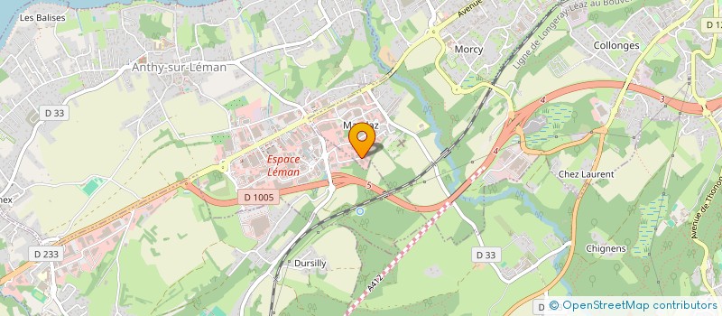 localisation de l'entreprise PROFIL GRUE à THONON-LES-BAINS