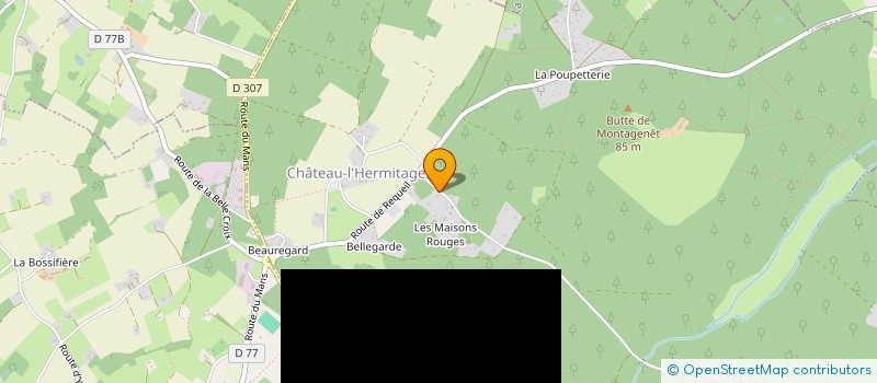 localisation de l'entreprise PROFIL INDUSTRIE  CHATEAU-L'HERMITAGE