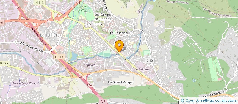 localisation de l'entreprise PROFIL MANAGER à VITROLLES
