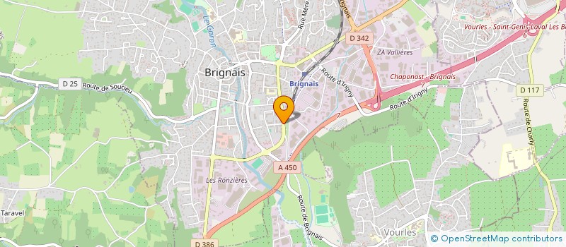localisation de l'entreprise PROFIL PARTICIPATIONS à BRIGNAIS
