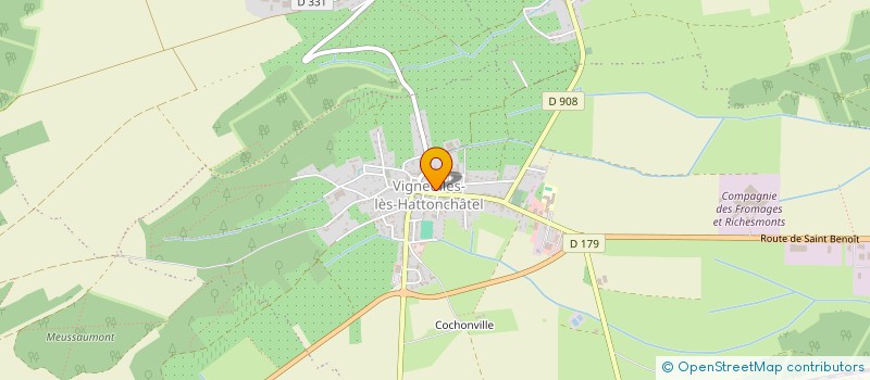 localisation de l'entreprise PROFIL PC SARL à VIGNEULLES-LES-HATTONCHATEL