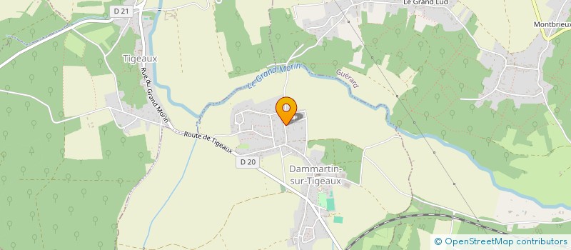 localisation de l'entreprise PROFIL PREMIUM  DAMMARTIN-SUR-TIGEAUX