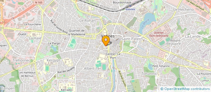 localisation de l'entreprise PROFIL SARL à VANNES