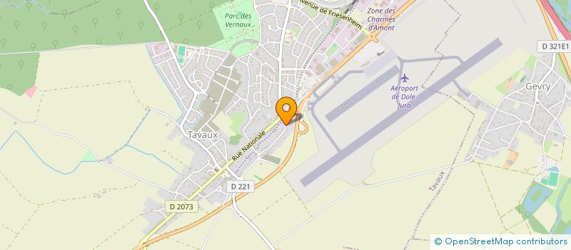 localisation de l'entreprise PROFIL SARL  TAVAUX