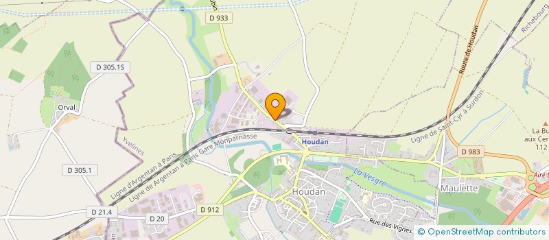 localisation de l'entreprise PROFIL SARL à HOUDAN