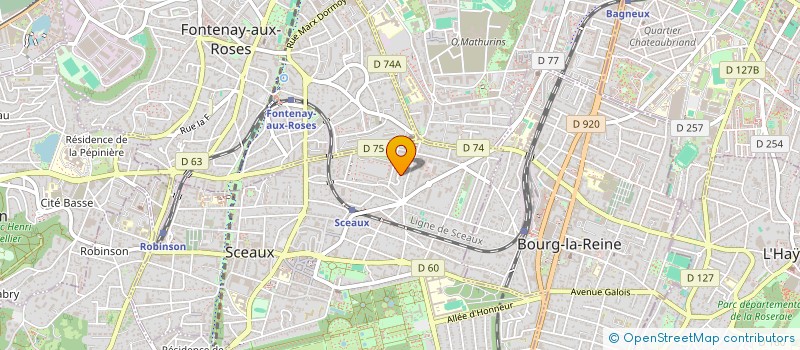 localisation de l'entreprise PROFIL SECURITE AVS à SCEAUX