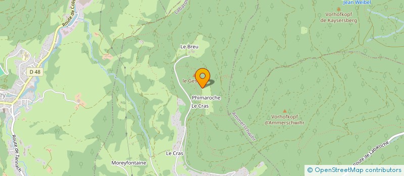 localisation de l'entreprise PROFIL-SOUD  BERGHEIM