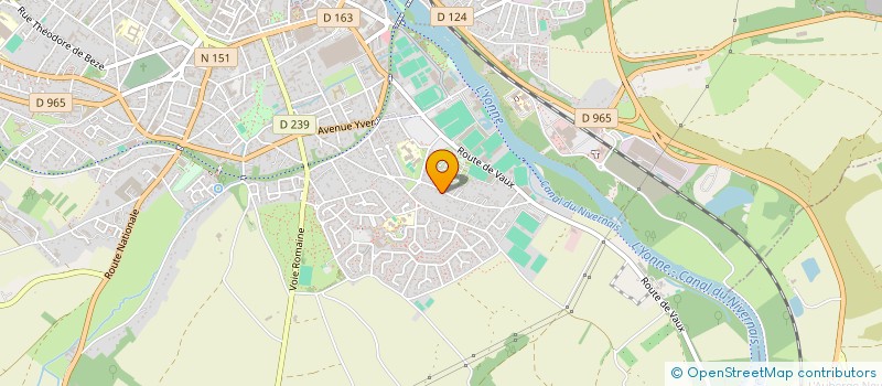 localisation de l'entreprise PROFILAE à AUXERRE