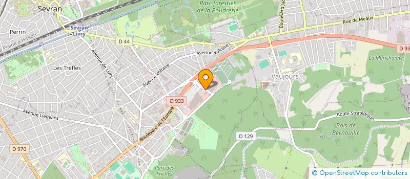 localisation de l'entreprise PROFILAUTO à LIVRY-GARGAN