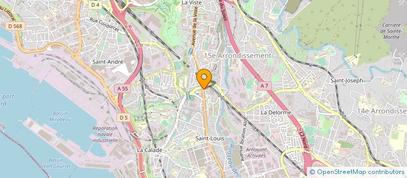 localisation de l'entreprise PROFILERS à MARSEILLE