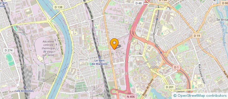 localisation de l'entreprise PROFILES A.G. à MAISONS-ALFORT