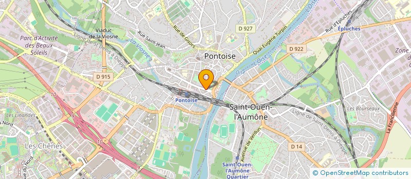 localisation de l'entreprise PROFILIA à PONTOISE