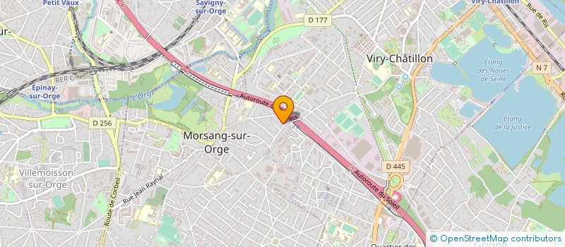 localisation de l'entreprise PROFILM AUTOS à MORSANG-SUR-ORGE