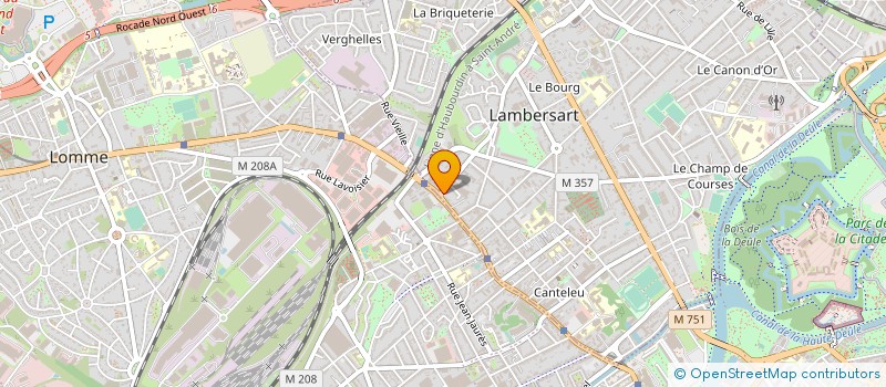 localisation de l'entreprise PROFILS à LAMBERSART