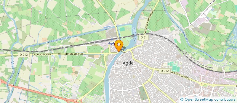 localisation de l'entreprise PROFILS EMPLOIS à AGDE