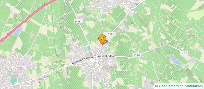 localisation de l'entreprise PROFILS INTERIEUR  POMEROLS