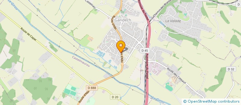 localisation de l'entreprise PROFILVERT SERVICES à GARIDECH